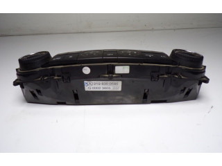 Блок управления климат-контролем A2198300585, 2198300585   Mercedes-Benz CLS C219