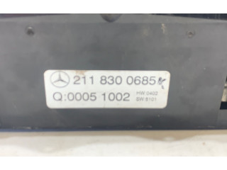 Блок управления климат-контролем 2118300685, 00051002   Mercedes-Benz E W211