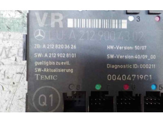 Блок комфорта A2129004502, A2129004302   Mercedes-Benz GLK (X204)   