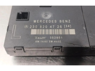 Блок комфорта 2308204726   Mercedes-Benz SL R230   