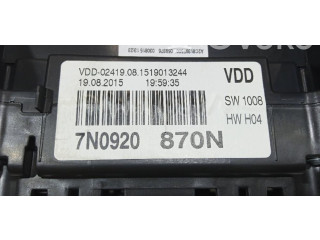 Přístrojová deska  Volkswagen Sharan 2010 7N0920870N  