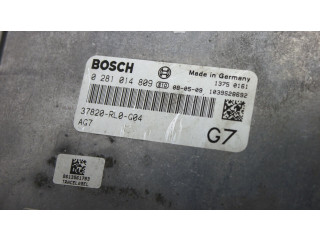 Řídící jednotka 37820RL0G04, 0281014809   Honda Accord 2009