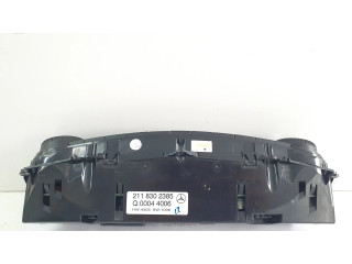 Блок управления климат-контролем 2118302385   Mercedes-Benz E W211