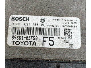 Řídící jednotka 8966105F50, 0281031706   Toyota Avensis T270 2016