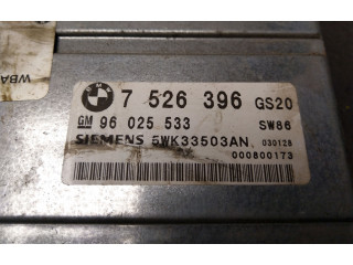 Блок управления коробкой передач 7526396, 96025533   BMW 3 E46