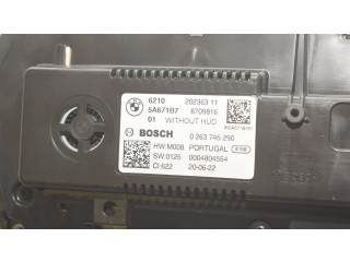 Přístrojová deska  BMW 1 F40 2022 5A671B7, 5A76493  