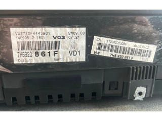 Přístrojová deska  Volkswagen Multivan T5 2006 7H5920861F, 110080205089  