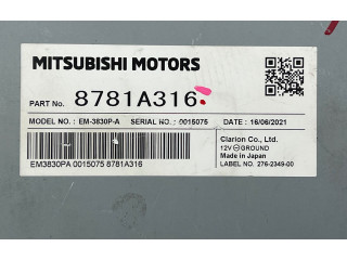 Модуль блока управления камерой 8781A316, 0015075   Mitsubishi Outlander IV       