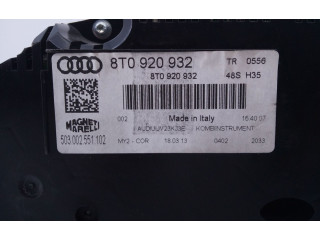 Спидометр (приборный щиток) 8T0920932, E2-A1-20-2   Audi A5 Sportback 8TA 2013