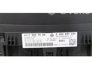 Панель приборов A1179007500, 0263697034   Mercedes-Benz CLA C117 X117 W117       