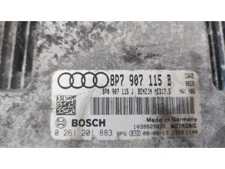 Блок управления двигателя 8P7907115B, 0261201883   Audi A3 S3 8P