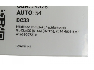 Přístrojová deska  Mercedes-Benz GL X166 2014 A1669007210, A1669007210  