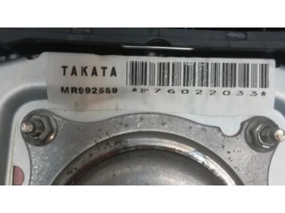 Подушка безопасности водителя MR992559, F76022033   Mitsubishi L200