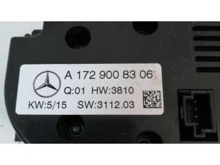 Блок управления климат-контролем A1729008306, SW311203   Mercedes-Benz SLK R172