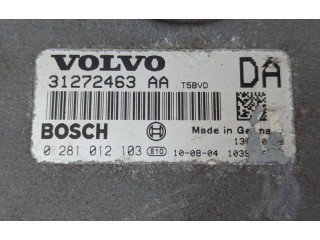 Řídící jednotka 0281012103, 31272463AA   Volvo XC90 2011