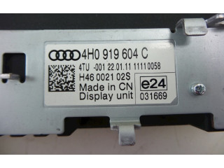 Дисплей    4H0919604C, 4H0919604C   Audi A8 S8 D4 4H