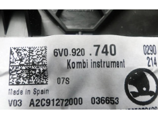 Přístrojová deska  Skoda Fabia Mk1 (6Y)  6V0920740, 6V0920740  