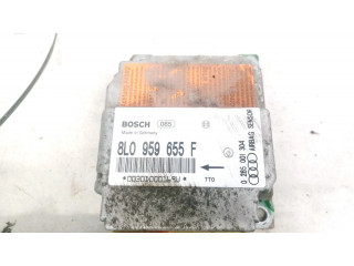 Блок подушек безопасности 8L0959655F, 0285001304   Audi A3 S3 8L