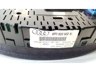 Панель приборов 8P0920932N   Audi A3 S3 8P       