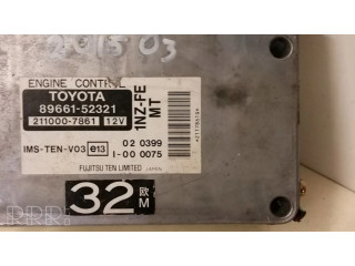 Řídící jednotka 8966152321, 2110007861   Toyota Yaris Verso 2000