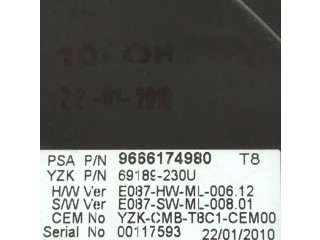 Панель приборов 9666174980, 69189230U   Peugeot 5008       