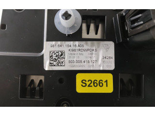 Přístrojová deska  Porsche Cayman 981 2013 98164115416, 503005415127  
