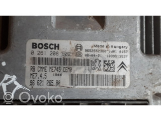 Комплект блоков управления 0261208902, 9659285380   Citroen C3