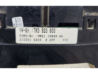 Přístrojová deska  Volkswagen Sharan 2001 7M3920800, IMPRK1379103  