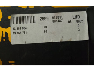 Pojistková skříňka Řídící jednotka BSM 13181984, 13168781   Opel Vetra C 2004