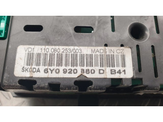 Přístrojová deska  Skoda Fabia Mk1 (6Y) 2005 6Y0920880D  