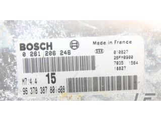 Блок управления двигателя 0261206246   Citroen Saxo