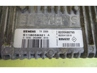 Блок управления коробкой передач 8200488795, S118058321A   Renault Laguna II