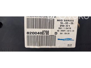 Zpětné zrcátko  Renault Megane II 2006  8200408798  