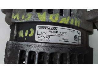 Генератор MS104211-8280   Honda Civic IX      