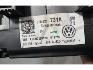 Přístrojová deska  Volkswagen Polo II 86C 2F 1985 6C0920731A, A2C90265100  