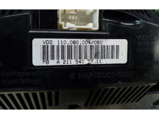 Панель приборов A2115407711   Mercedes-Benz E C207 W207       