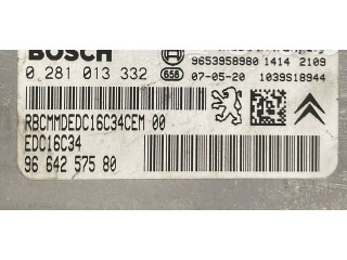 Řídící jednotka 0281013332, 0281013332   Peugeot 407 2008