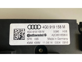 Блок управления климат-контролем 4G0919158M, A2C85165800   Audi A6 S6 C7 4G