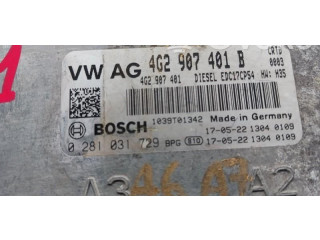 Řídící jednotka 0281031729, 4G2907401B   Audi A7 S7 4G 2011