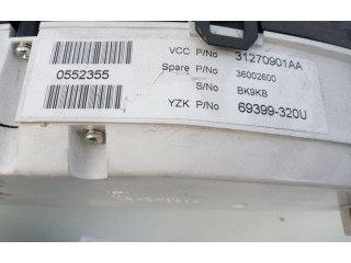 Přístrojová deska  Volvo S60 2010 31270901AA, 69399320U  