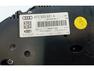 Přístrojová deska  Audi A5 8T 8F 2008 8T0920931A  