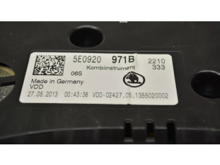 Přístrojová deska  Skoda Octavia Mk3 (5E) 2013 5E0920971B  