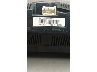 Панель приборов A2115405711, 110080250015   Mercedes-Benz E W211       