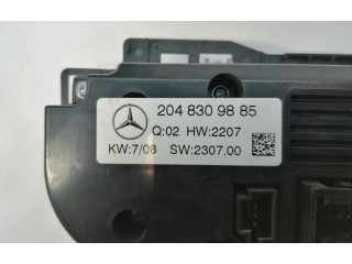 Блок управления климат-контролем A2048309885, A2048309885   Mercedes-Benz CL C215