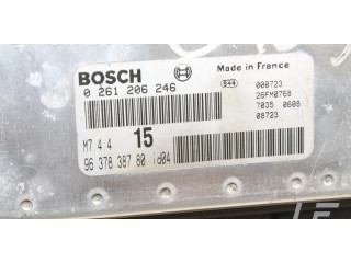 Блок управления двигателя 0261206246   Citroen Saxo
