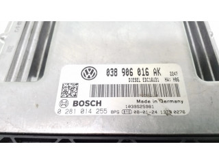 Řídící jednotka 038906016AK, 0281014255   Volkswagen Transporter - Caravelle T5 2006