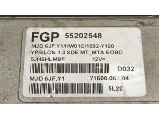 Блок управления двигателя 55202548   Lancia Ypsilon