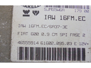 Блок управления двигателем ECU Fiat Seicento/600  1997 - 2010 года 46555914, 46555914      
