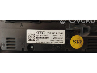 Блок управления климат-контролем 4G0820043AC, A2C81395200   Audi A7 S7 4G