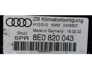 Блок управления климат-контролем 8E0820043   Audi A4 Allroad